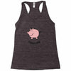happy pig Racerback Tank