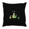 schrodinger's night Throw Pillow