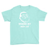 where my hoes Youth Tee