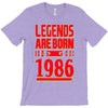 legends are born in 1986 hoodie T-Shirt