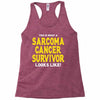 This is What a Sarcoma Cancer Survivor Looks Like Racerback Tank