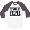 power to the people 3/4 Sleeve Shirt