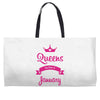 queens are born in january Weekender Totes