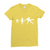 alien arith metic Ladies Fitted T-Shirt