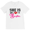 she is my bestie V-Neck Tee