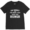 i'm sorry for what i said when i was hungry V-Neck Tee