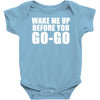 wake me up before you go go retro 80s wham Baby Onesie