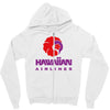 stylish retro hawaiian airlines Zipper Hoodie