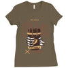 with enough coffee, everything is possible Ladies Fitted T-Shirt