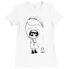winter girl Ladies Fitted T-Shirt