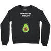 Powered By Avocado Crewneck Sweatshirt