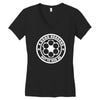 6 good reasons not to rob me Women's V-Neck T-Shirt