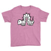 white Youth Tee
