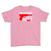 packing heat   i'm hot Youth Tee