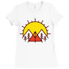 sunrise camp Ladies Fitted T-Shirt