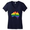 Lgbt Equality Australia Women's V-Neck T-Shirt