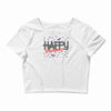 happy halloween3 Crop Top