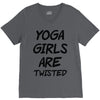yoga girls are twisted V-Neck Tee