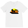 Mufasa and Simba Lion King V-Neck Tee