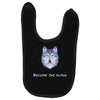 alpha wolf Baby Bibs