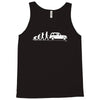 evolution of man classic car Tank Top