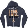 I Can I Will End Of The Story Zipper Hoodie