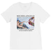 Michelangelo Creation of Adam V-Neck Tee