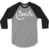 smile 3/4 Sleeve Shirt