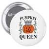 halloween pumpkin queen Pin-back button