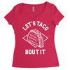 let's taco bout it Women's Triblend Scoop T-shirt