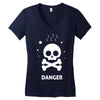 danger 2 Women's V-Neck T-Shirt