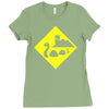 nessie scotland Ladies Fitted T-Shirt