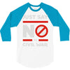 say no to civil war 3/4 Sleeve Shirt