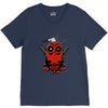 deadpool minion V-Neck Tee