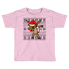 christmas reindeer dabbing Toddler T-shirt