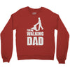 fathers day gift   the walking dad Crewneck Sweatshirt