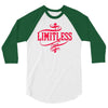 limitless apparel 3/4 Sleeve Shirt