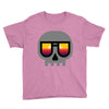 sunset skull Youth Tee