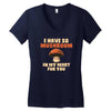 i have so mushroom for you Women's V-Neck T-Shirt