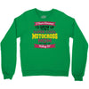 i never dreamed i'd grow up to be a super cool motocross mom but here Crewneck Sweatshirt