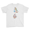 Cute Unicorn and Happy Cupcake Youth Tee