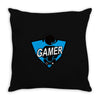 stay gamer Throw Pillow