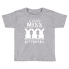 little miss cottontail cute bunny easter Toddler T-shirt