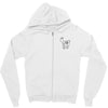 erica costell goat pocket Zipper Hoodie
