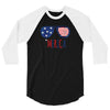 4th of July 3/4 Sleeve Shirt