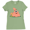 patrick star Ladies Fitted T-Shirt
