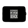 mean goths Laptop sleeve