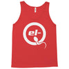 el q white logo Tank Top