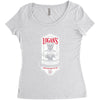 logan's barbershop Women's Triblend Scoop T-shirt