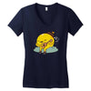 melowmoon Women's V-Neck T-Shirt